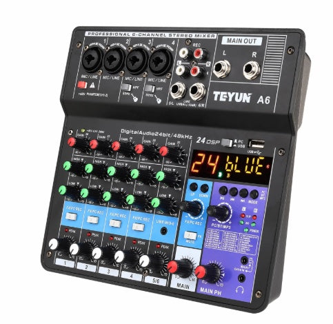 Professional 6-channel Mixer