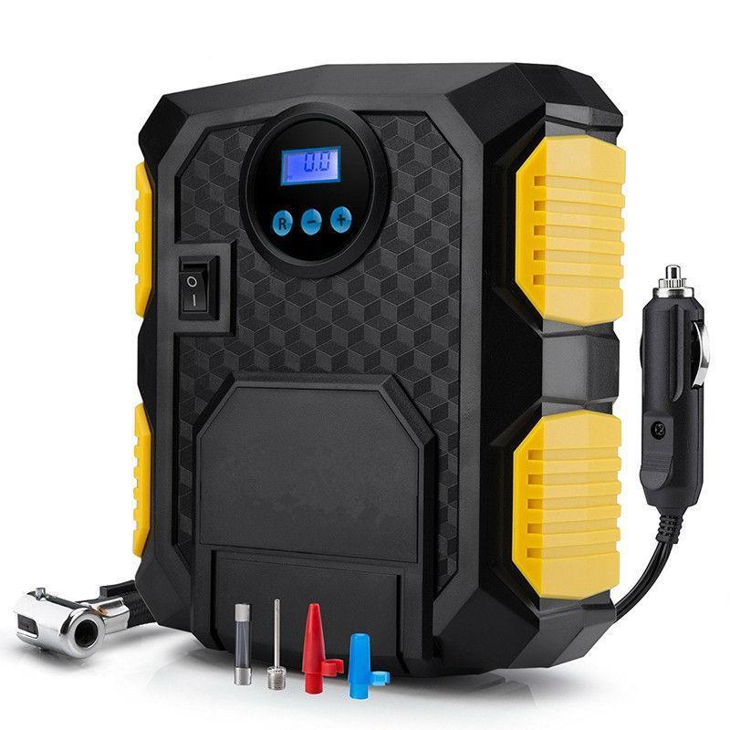 Digital Tire Inflator - DC 12 Volt Portable Air Compressor