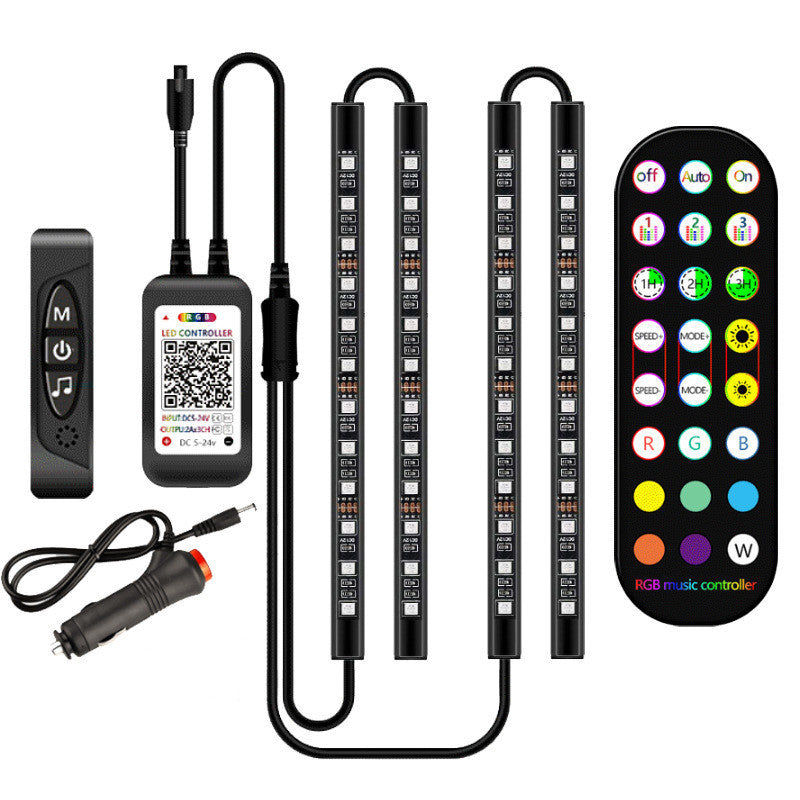 Styling Decorative LED Car Interior RGB Strip Lights