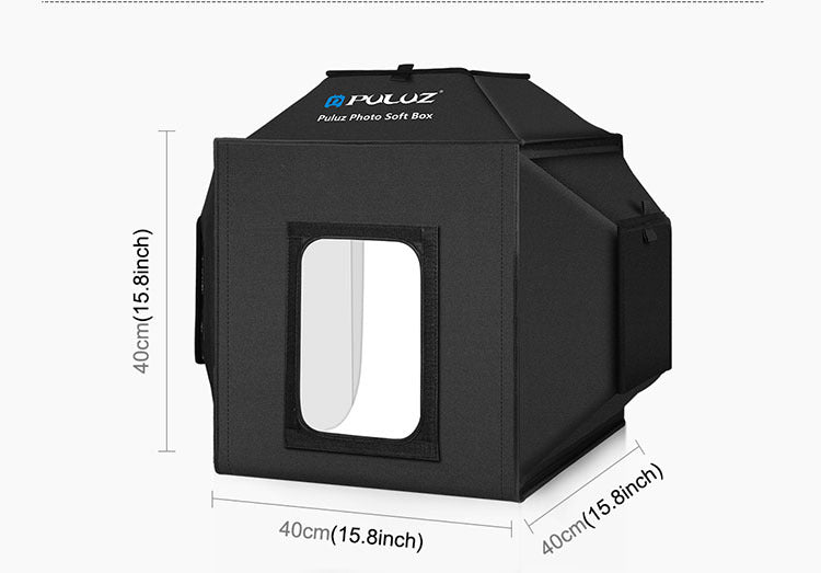 Small Studio LED Folding Product Photo Light Box