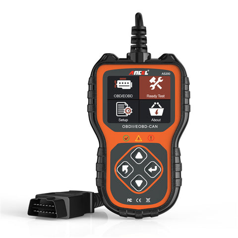 Ancel As200 Obd2 Scanner Car Diagnostic Tool Multilingual