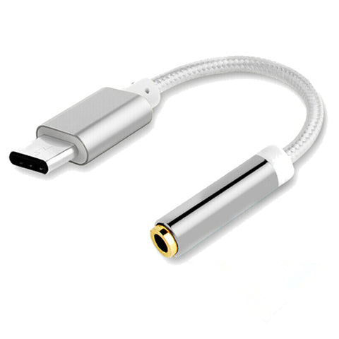 Type C to 3.5mm Audio Conversion Adapter Cable