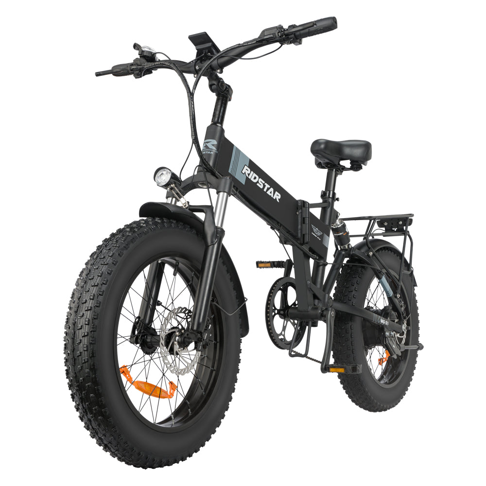 20 Inch Wide Folding Mountain E-Bike