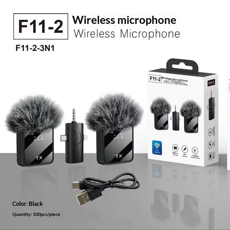 Wireless Live Broadcasting Lavalier Microphone
