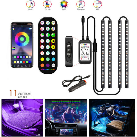 Styling Decorative LED Car Interior RGB Strip Lights