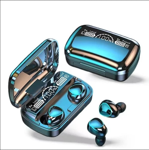 Private Model Wireless Bluetooth Earphones with Intelligent Digital Display